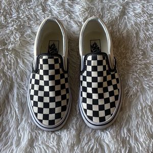 Checkered Vans